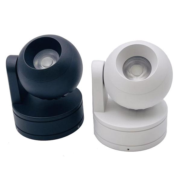 AC110-265V Ceiling Surface Mounted Downlight , Rotatable Led Downlight D80xH100mm