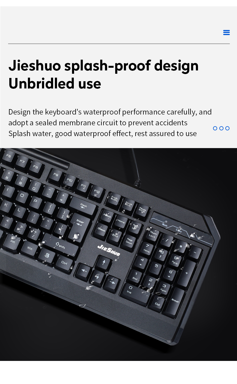 FCC Computer Desktop Accessories OEM Mechanical Keyboard And Mouse Combo
