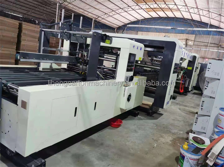 Customize Best High Speed Flexo Printer Slotter Die Cutter line Folder Gluer For Corrugated Box Machine