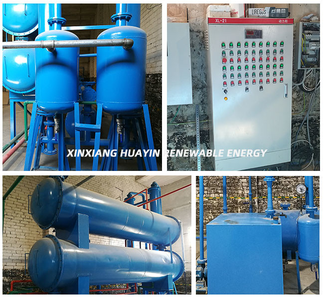 750kg Mini Waste Plastic Pyrolysis Plant To Fuel Oil all in one