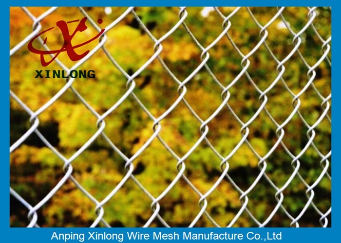 Durable Chain Link Mesh Fence For Basketball Ground Or Courtyard