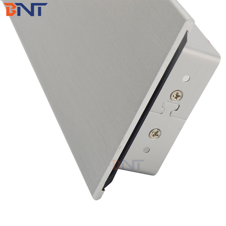 Worldwide popular multimedia table sliding power socket with usb charging