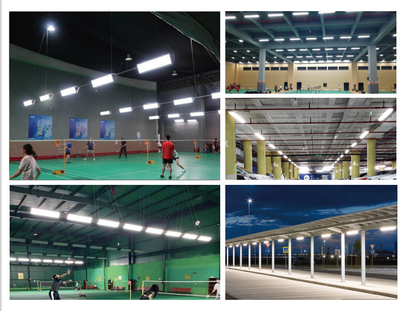 LED Anti Glare Flicker Free Linear High Bay Light 6300LM-25200LM