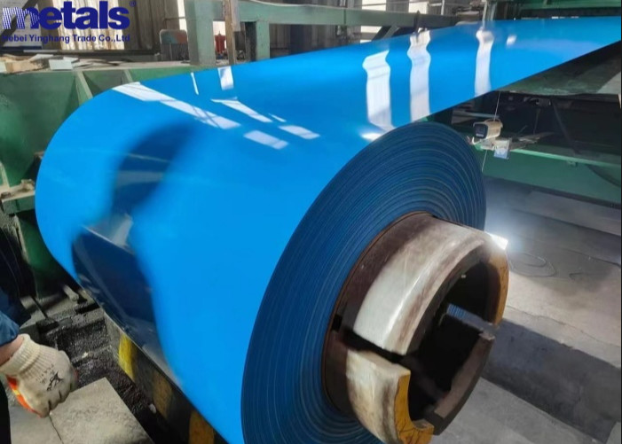 0.5mm 1000mm Dx51d Z150g Red Ral9001 Color Coating Prepainted Steel PPGI Coil for Roofing Sheet