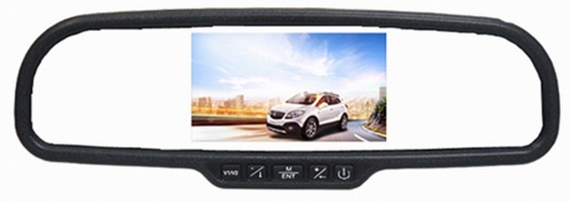 Ouchuangbo 4.3 inch high-definition digital car rear mirror monitor factory price