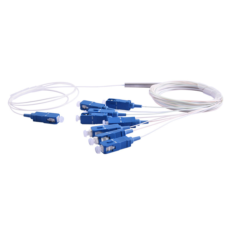 LC - SC UPC 1*N 2*N 1X8 Mini Steel Fiber Optic Splitter