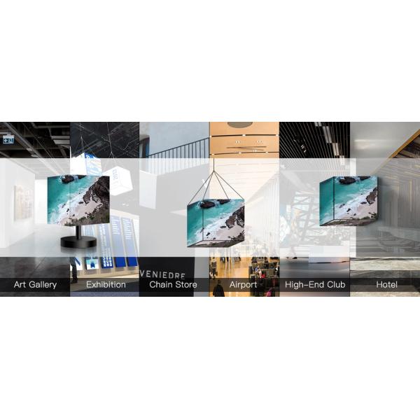 New Design Full Color High Resolution P2.5 P3 P3.91 P4 Advertising Cube Led Display