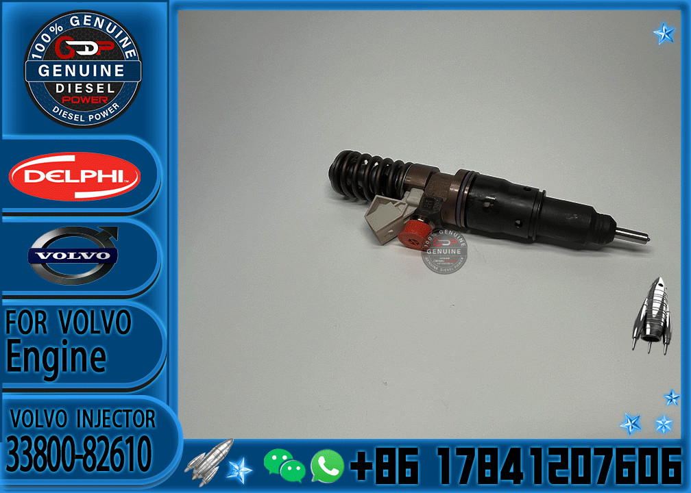 Diesel injection system parts diesel fuel injector33800-82610 BEBJ1FO70010 33800-82600 23771400 Diesel Injector for volvo