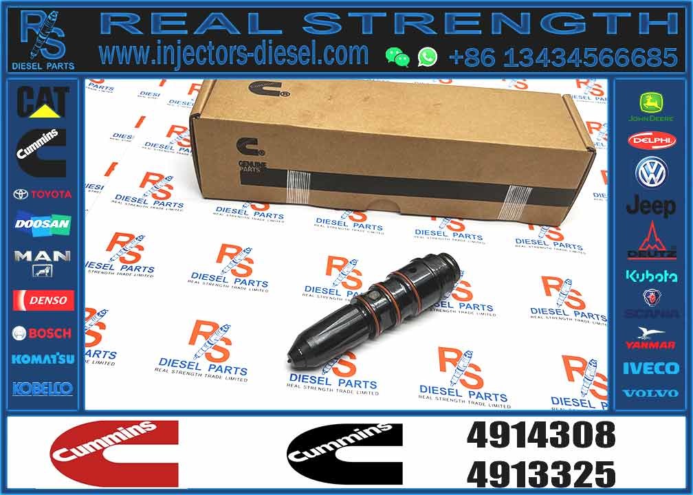 Fuel injector 4914308 High pressure fuel common rail injectors for automotive diesel engines