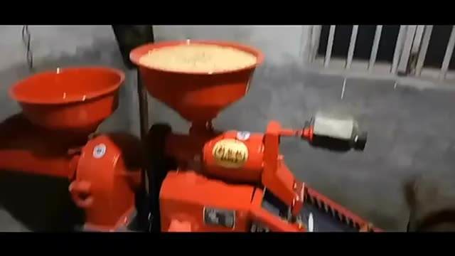 300KG/H Grain Processing Machine Pulverizer Food Grinder Vibrational Screen Complete Set