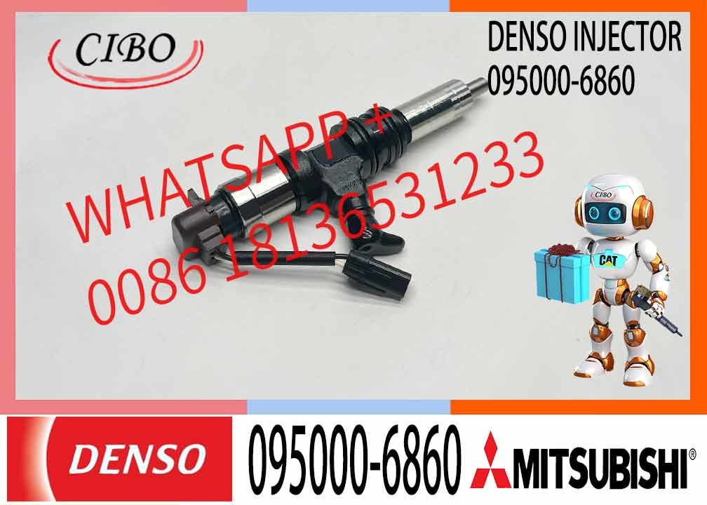 High Quality Diesel Common Rail Fuel Injector 095000-6860 095000-6861 ME304627