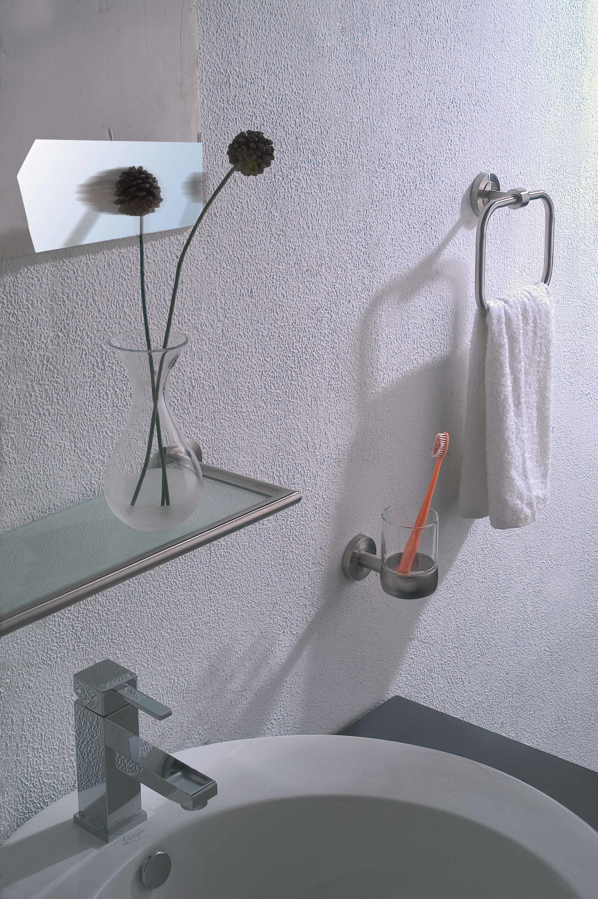 11 Piece Bathroom Hardware Set Chrome Polished Stainless Stee 304l Silver Bathroom Fittings