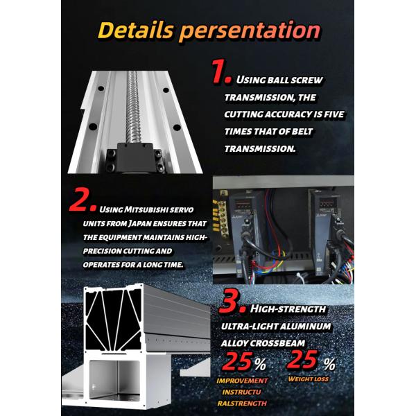 Non-Metallic Material Radio Frequency(RF) / CO2 Laser CNC Machine 100W/200W Cutter || T90-L1390S