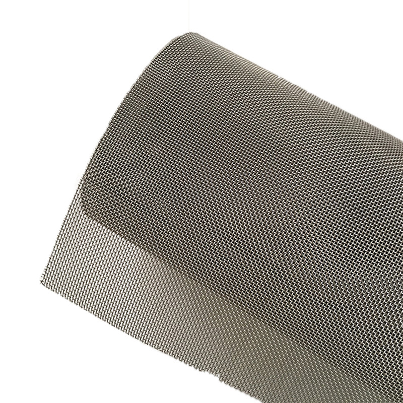 Anti Static Plain Woven Stainless Steel Wire Mesh For Electroplating Industry