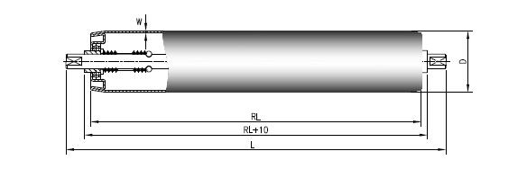 gravity conveyor rollers metal roller conveyors