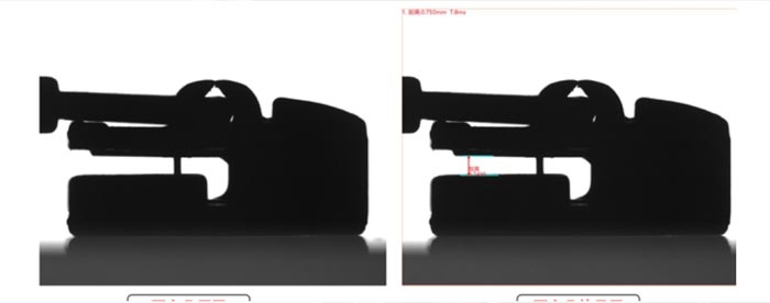CCD Visual Inspection Machine Quality Control Vision System For Zipper Head
