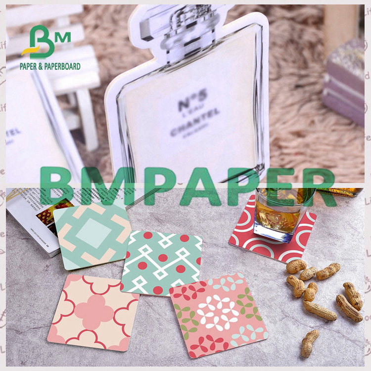 0.6mm 24'' x 38'' White Blotting Card Sheet For Absorbent Liners