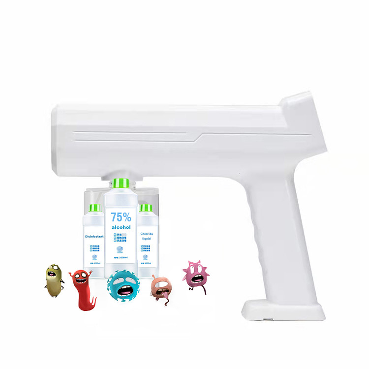 Wireless Disinfection Spray Gun Cordless Sanitizing Blue Ray Nano Disinfecting Spray Gun For Sterilization For Car Home