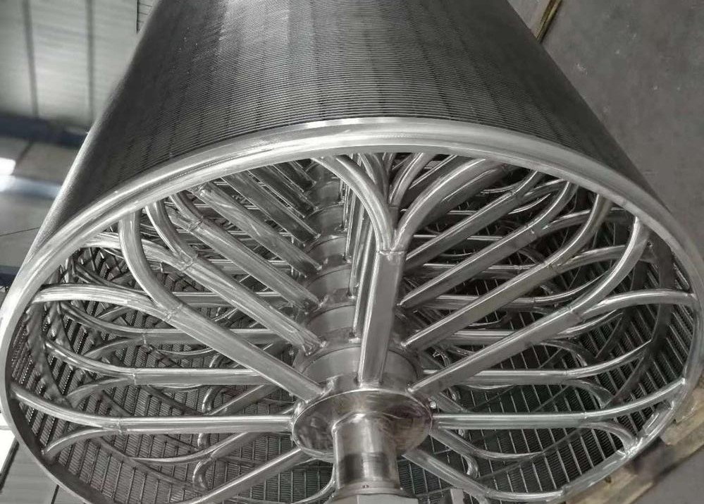Customized Whole Stainless Steel Cylinder Mould Former For Paper Pulp Feeding