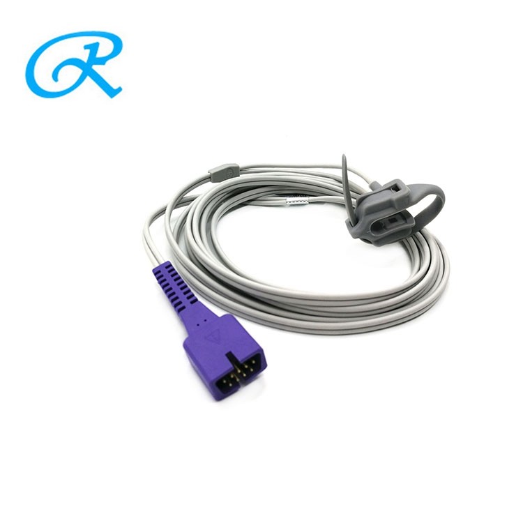 Short Neonate Wrap Ds100a Spo2 Sensor 30cm 9pin TPU Jacket