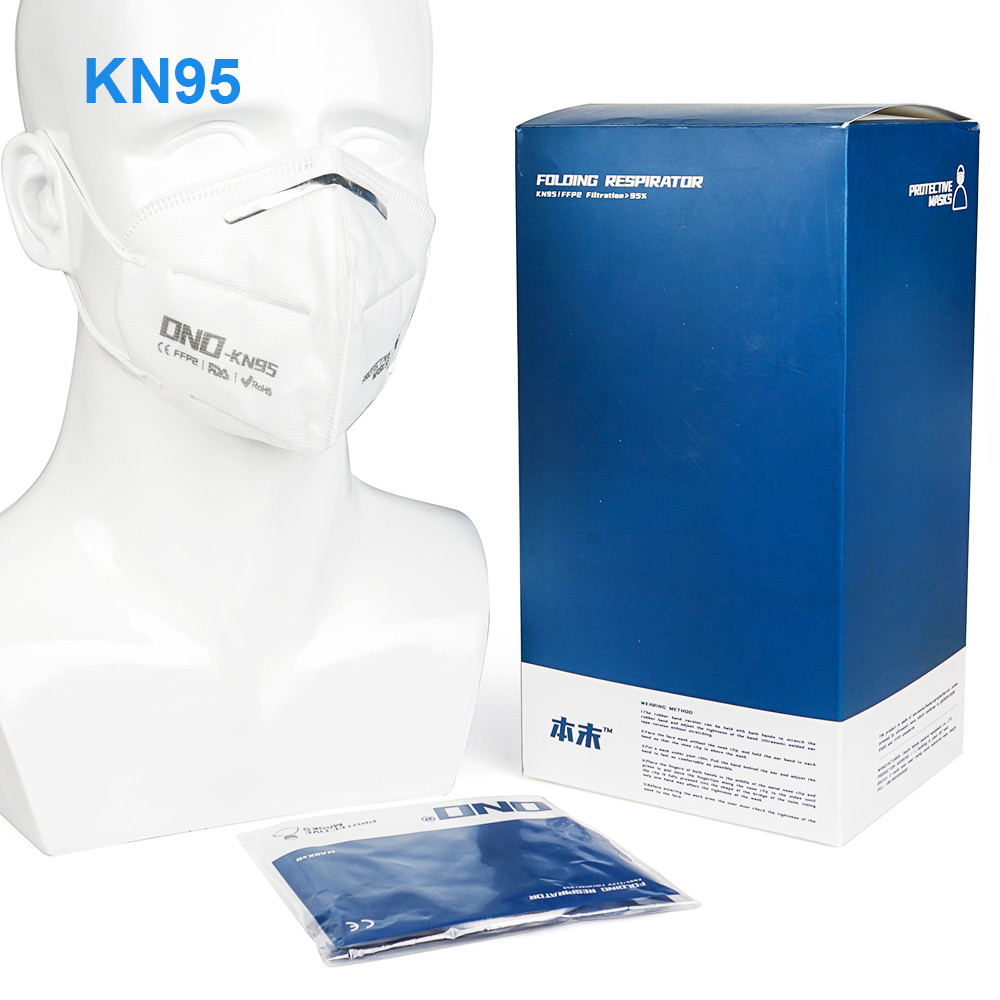 Disposable Respirator Anti Dust Face KN95 Mask Folding KN95 Protective Mask