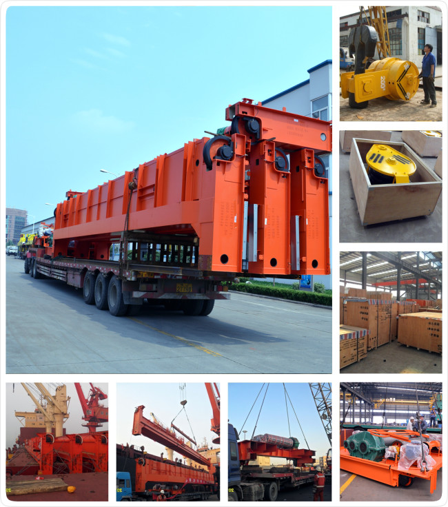 16 Ton Box Type Single Girder Gantry Crane Construction Usage Long Working Life