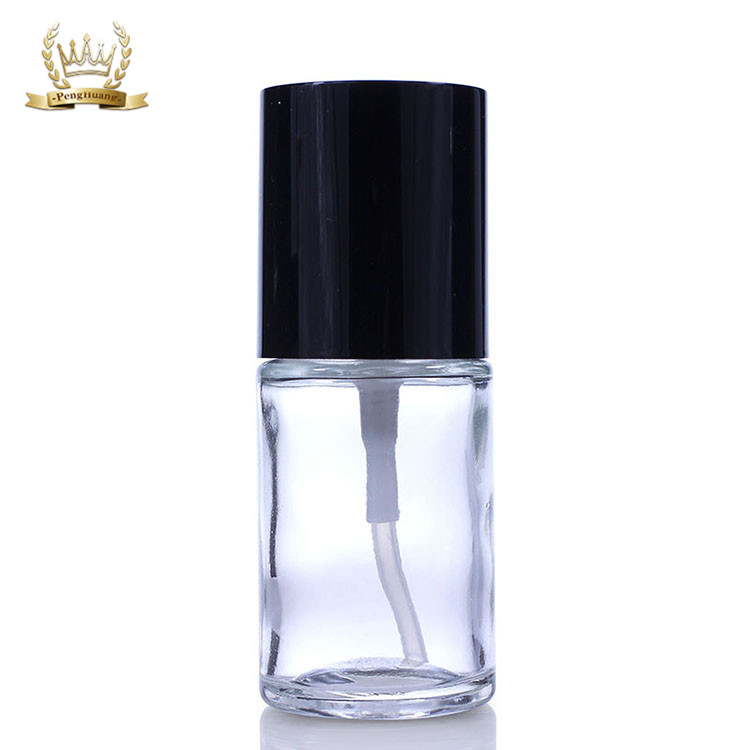 30 Ml Empty Round Frosted Makeup Liquid Foundation Pump Glass Bottle F036