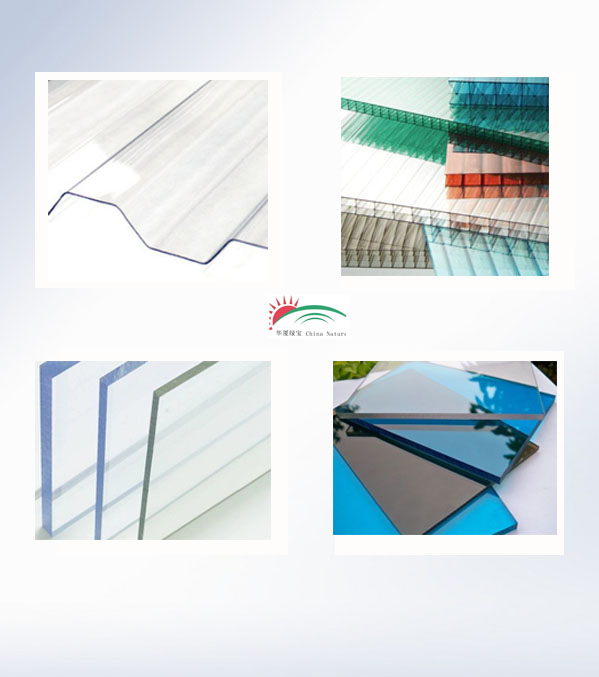 UV Protection 50um 0.8mm Polycarbonate Transparent Corrugated Wave Roofing Sheet