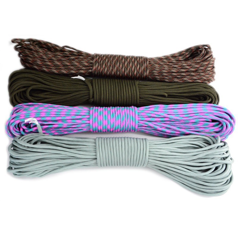 Typeiii Paracord 100FT 7 Cores 550 Parachute Cord Camping Survival Rope