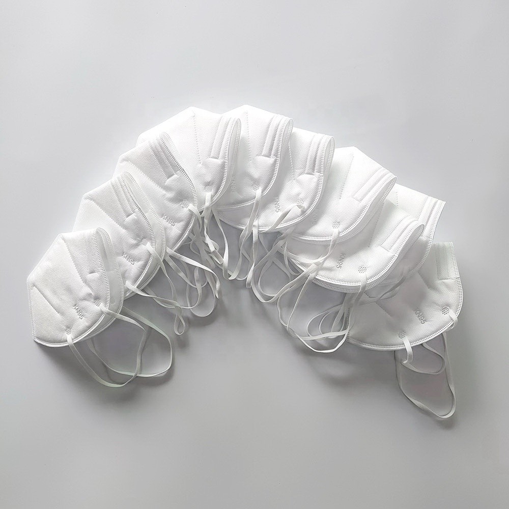High Bacteria Filtration FFP2 Face Mask Odour Less Breathable 50Pcs Per Bag