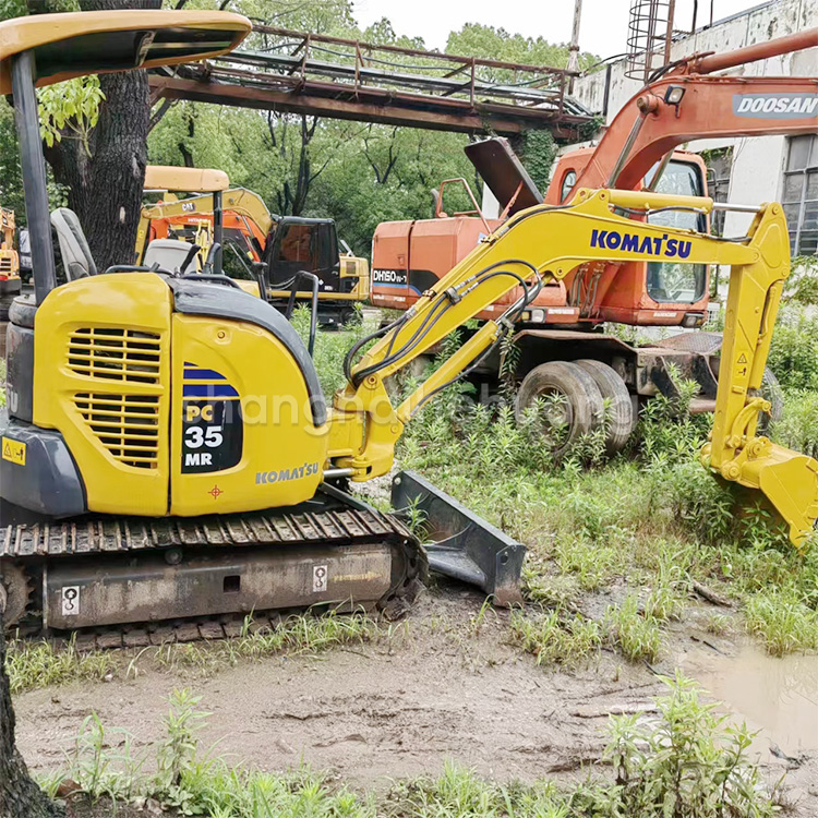 Original Komatsu 35 Excavator With Good Condition And 0.11m3 Bucket Capacity