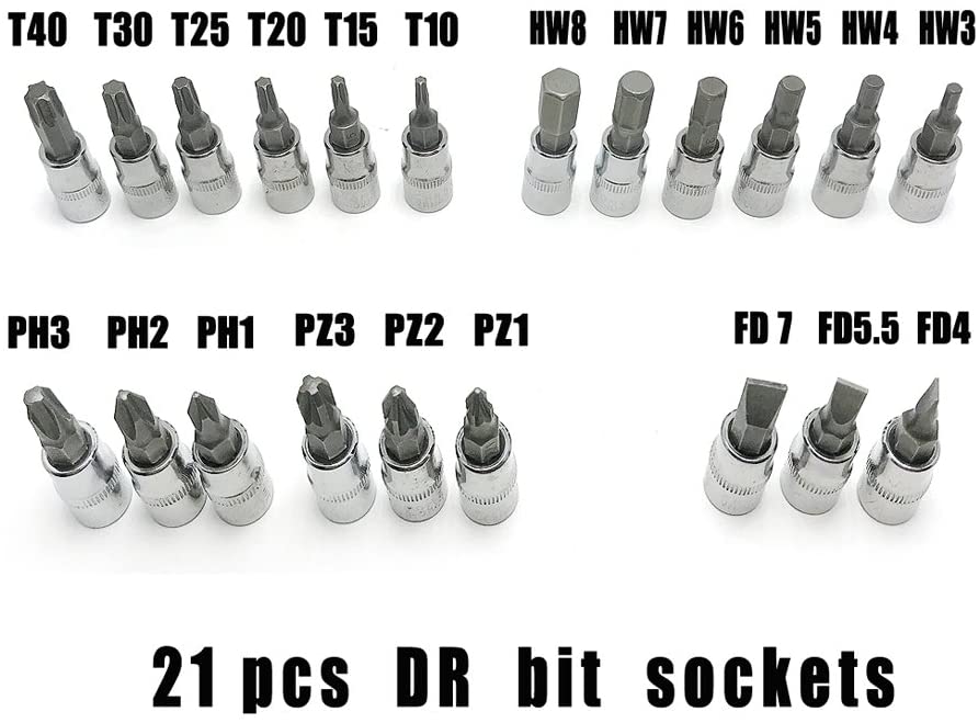 21pcs Red 13pcs Mechanic Tool Set With Metal Cabinet