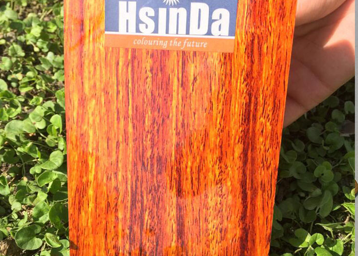 Spray Wood Grain Powder Coating , Aluminium Powder Coating Paint For Windows