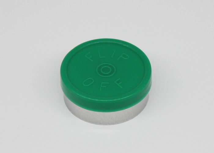 20mm Green Easy Open Flip Off Vial Seal GMP Certification Custom Logo