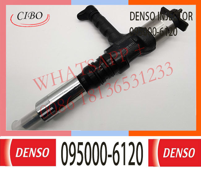 Diesel Engine 6D140 Fuel Injector 095000-6120 For Komatsu PC600 Excavator 6261-11-3100