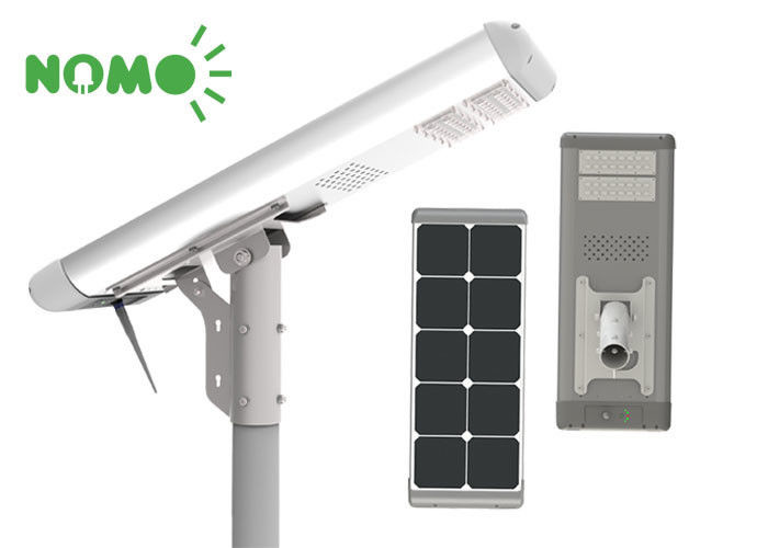 All-In-One 50 Watt Solar Street Light High Lumen Output Super Bright Durable Battery