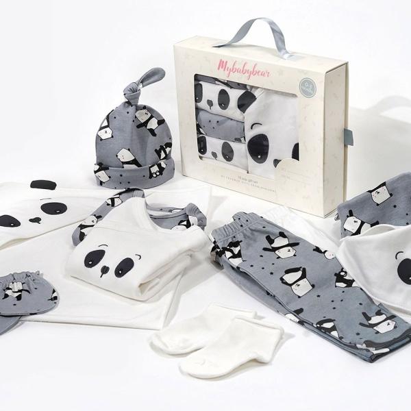 Wholesale 10pcs Baby Sleepwear Gift Package Newborn Clothes Baby Gift 100%