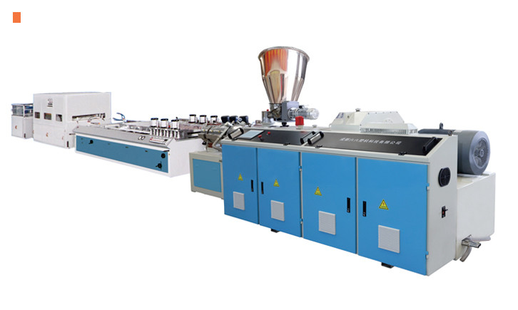 High Output PVC Profile Extrusion Line 300MM Profile Size 250KG/H Capacity