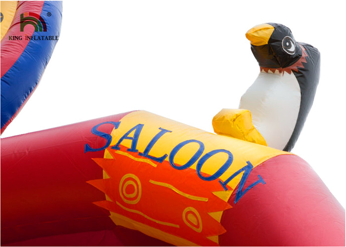 Giant Kids Inflatable Jumping Castle With Door And Eagle 6.6 x 5.0 m