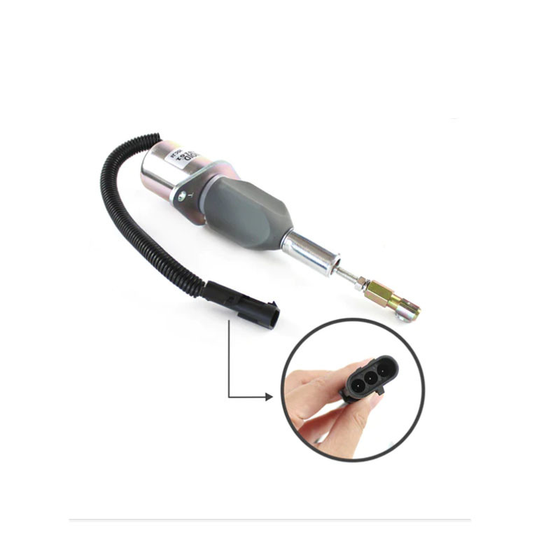 Wheel Loader Spare Parts 6CT Engine Fuel Shutoff Solenoid SA-4293-12 3928160 12V 3928161 24V