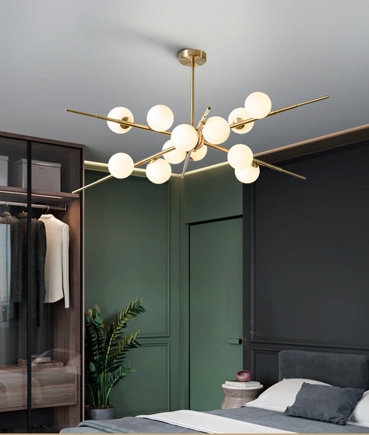 Molecular Decoration Restaurant Modern Copper Chandelier(WH-MI-437)
