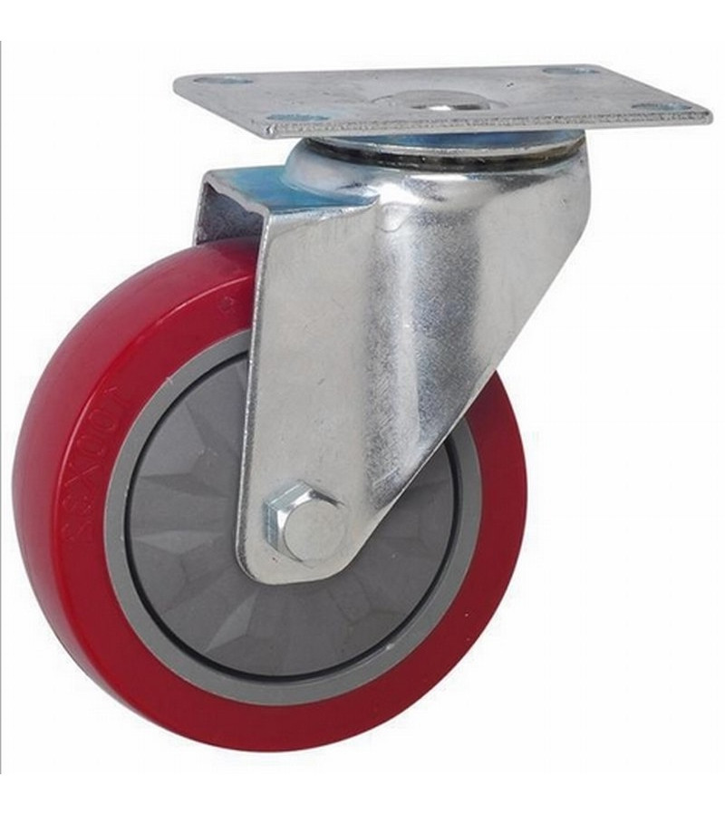 3 inch 360 casters PVC wheel
