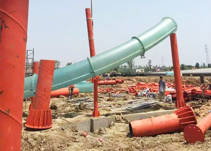Hotel And Resort Fiberglass High Speed Water Slide