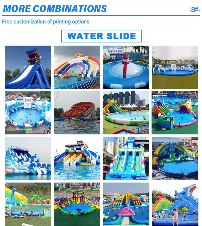 Customizable INFLATABLE WATER PARK for Your Water Park Business