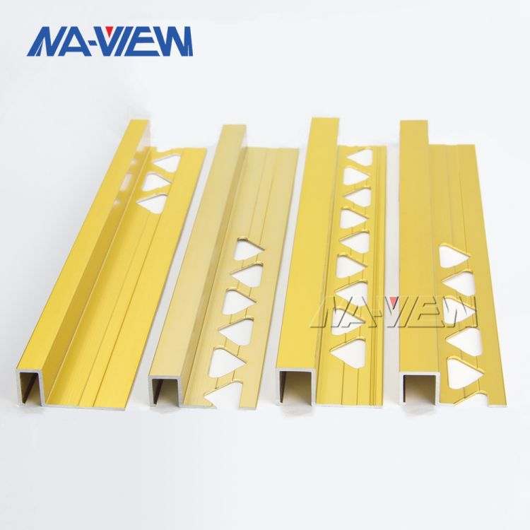 bronze tile trim