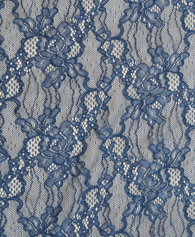 Nylon Spandex Elastic Lace Fabric