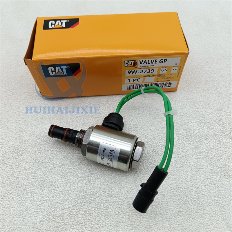 Solenoid Valve 186-1525 9W2739 24V for Caterpillar D8R 135H 140H Valve 1861525 9W2739