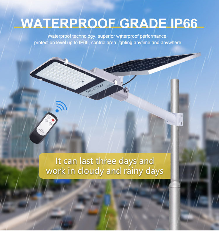 200W 6V SMD Ip65 Solar Garden Light High Power System Led Street