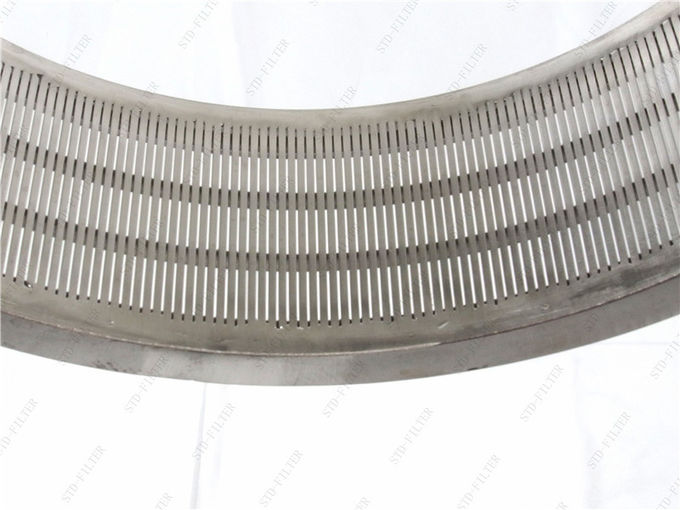 Customized 99% Wedge Wire Filter Element , Wire Mesh Filter For Mining And Energy
