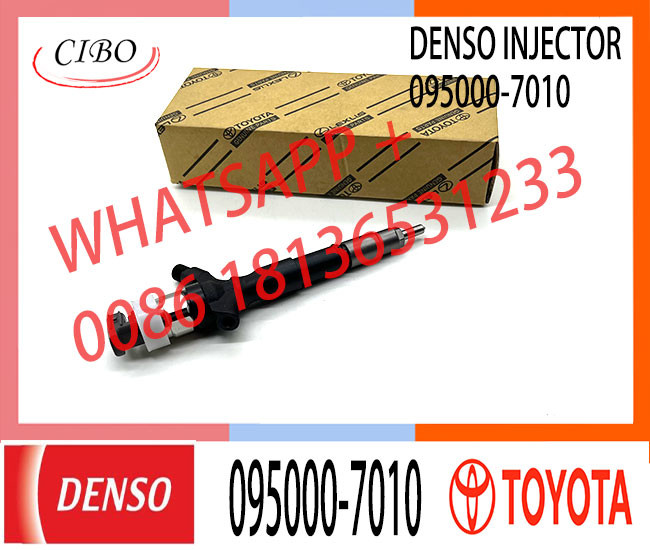 D-ENSO 095000-7010 23670-39165 Neutral new Diesel Fuel Injector 095000-7010 For T-oyota Truck 2KD Engine